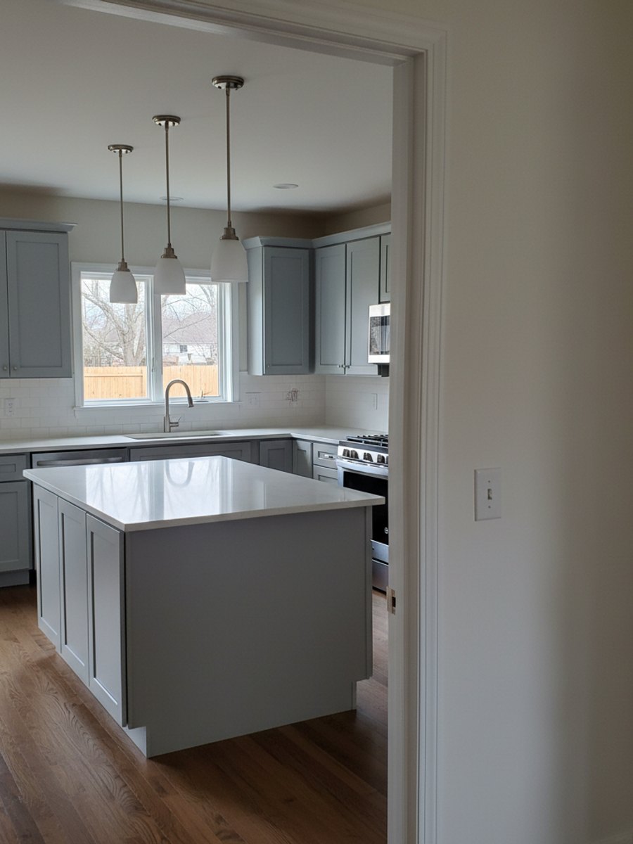 Kitchen Island Installation