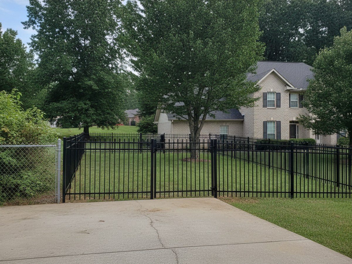 Aluminum Fence Installation in Norris