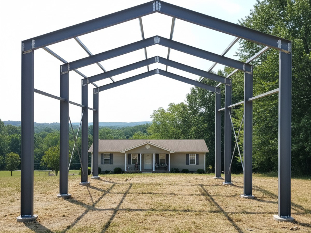 Metal Frame Garages in Knoxville, TN