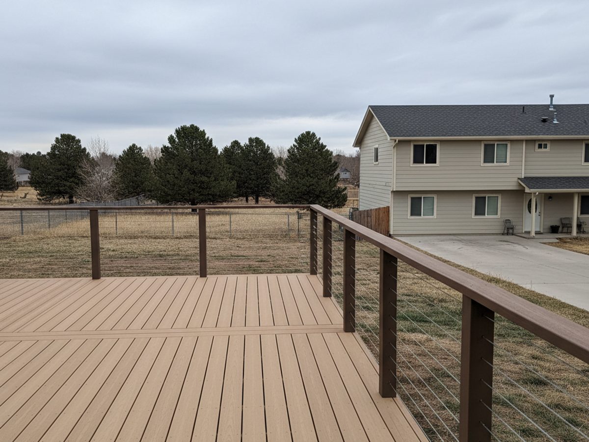 Deck Railing Installation