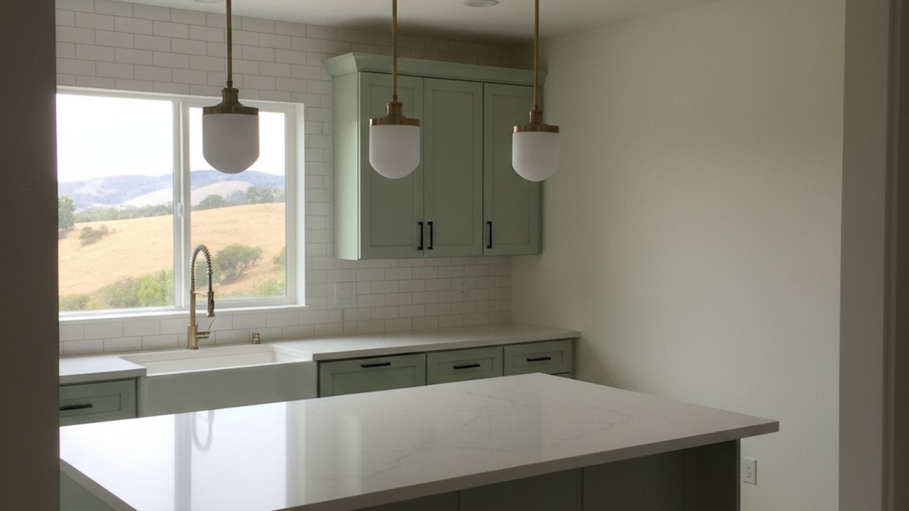 Kitchen Island Installation