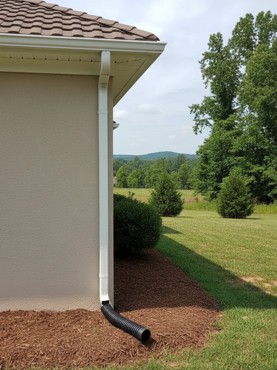 Downspout Installation