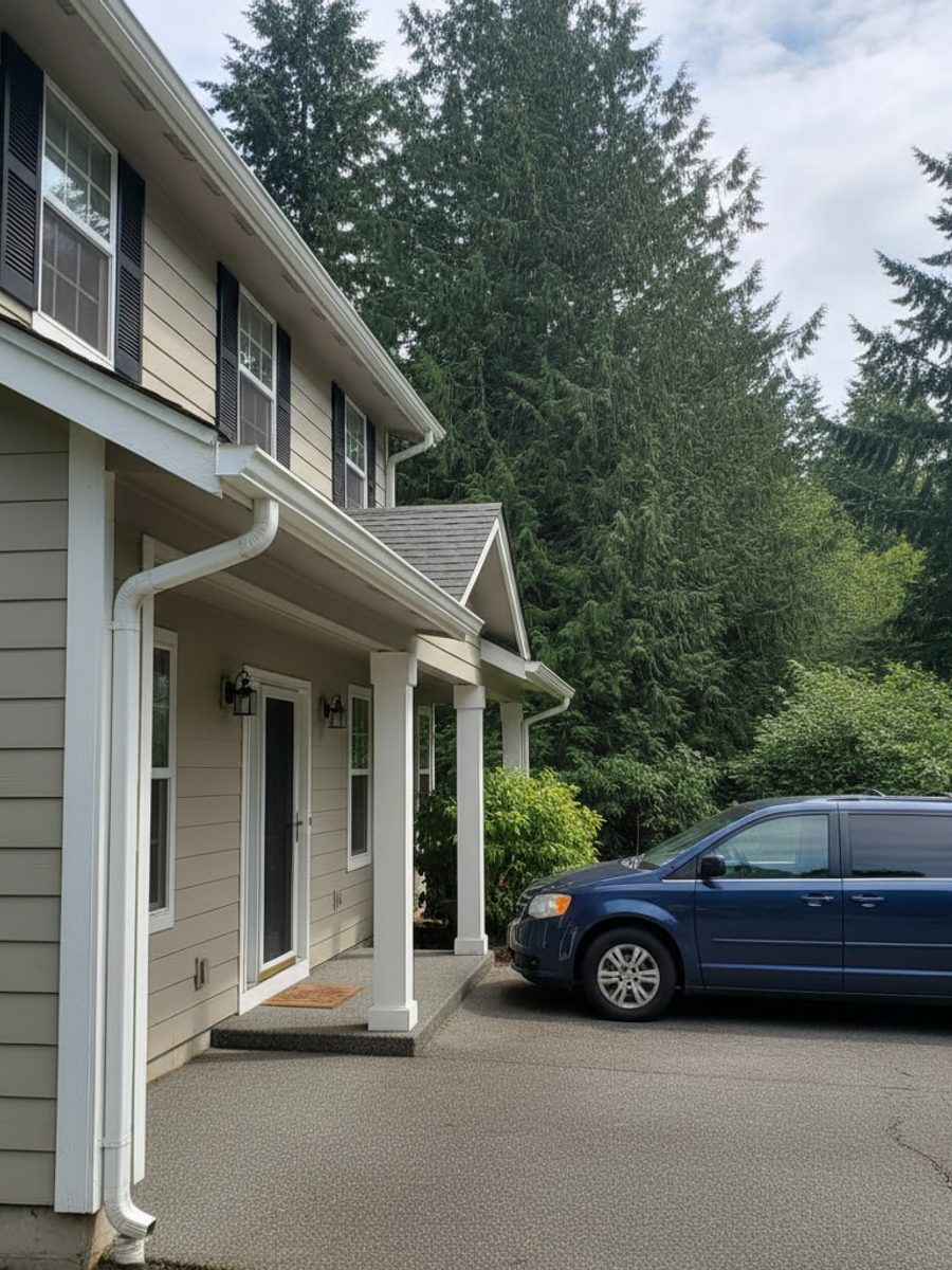 Seamless Gutter Installation in Bothell