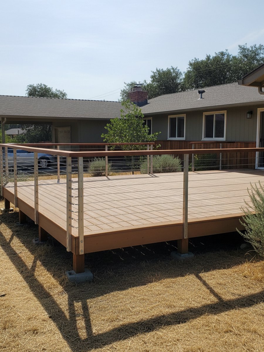 Deck Railing Installation