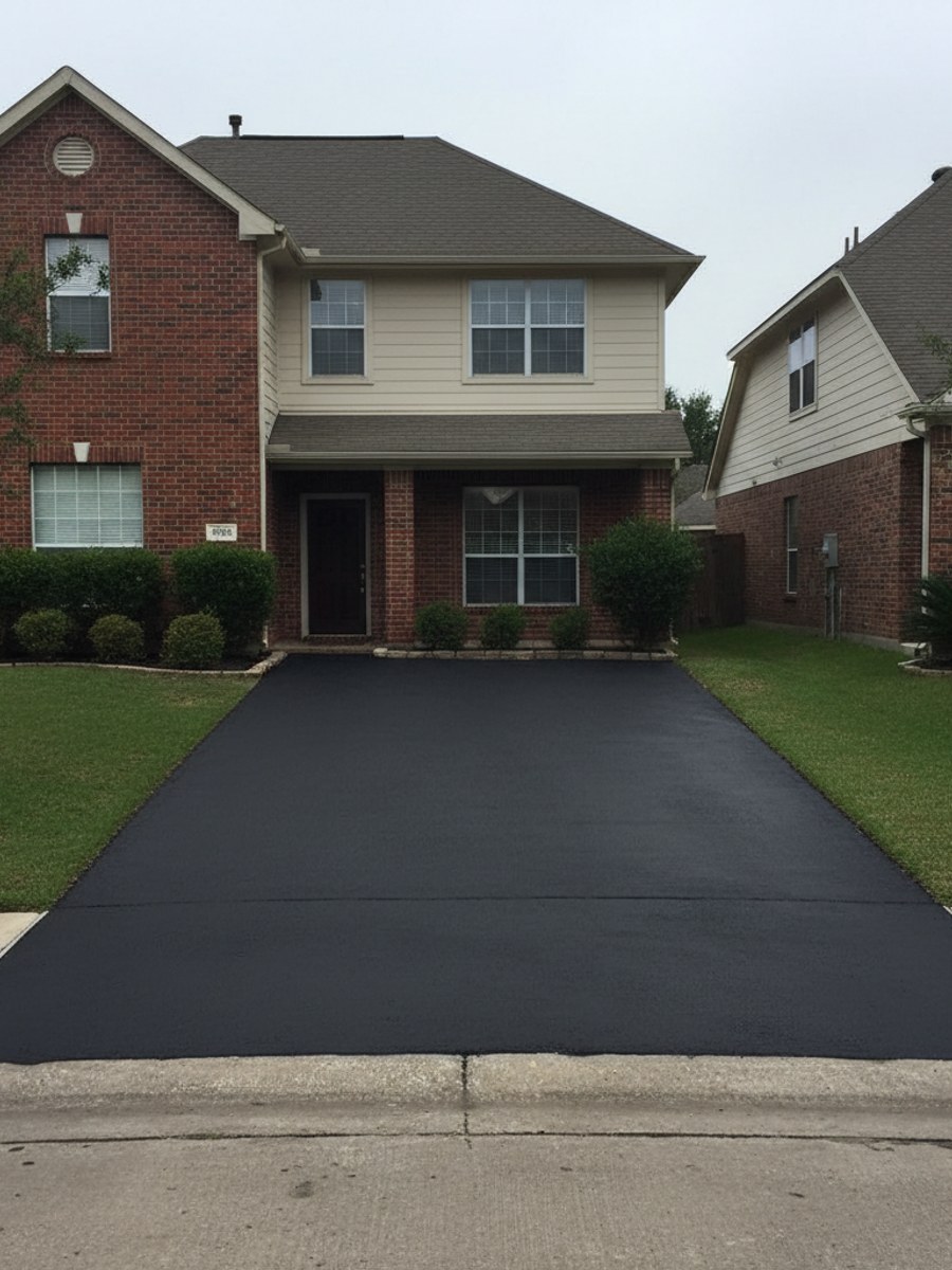 Asphalt Sealcoating