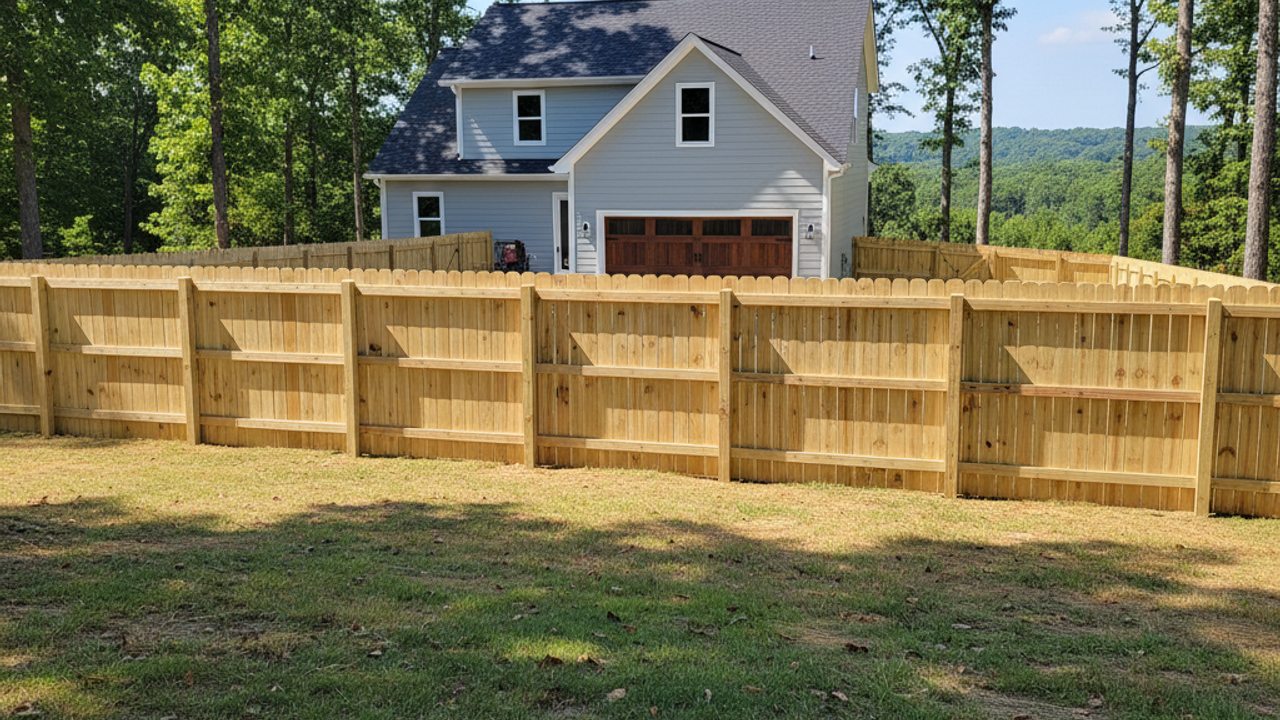 Wood Fence Installation