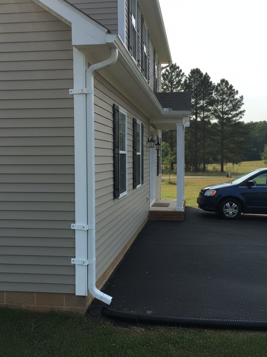 Downspout Installation