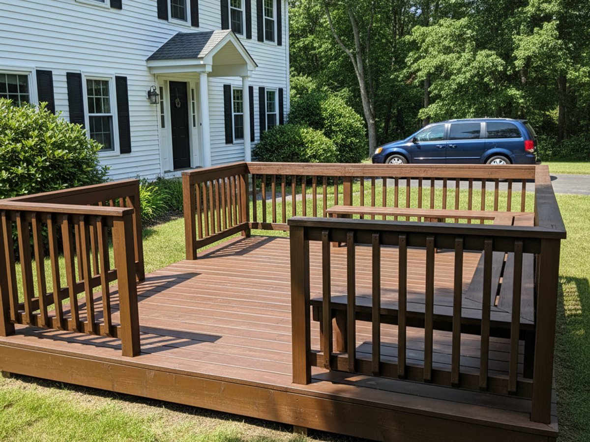 Deck Painting & Staining in Arlington
