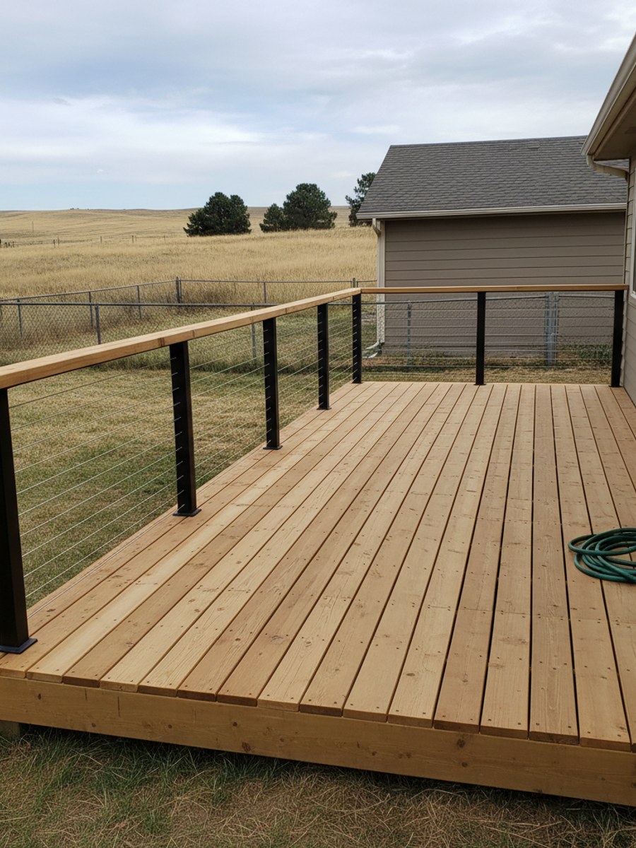 Deck Railing Installation