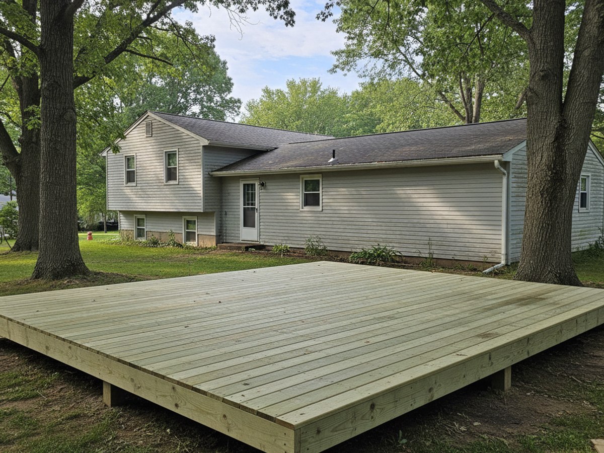 Wooden Decks in Arlington