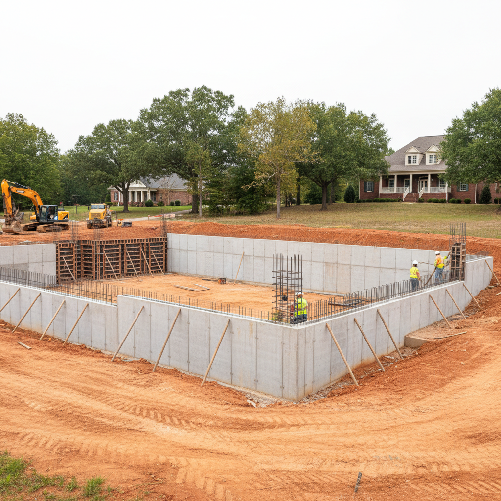 Concrete Retaining Walls in Decatur, AL
