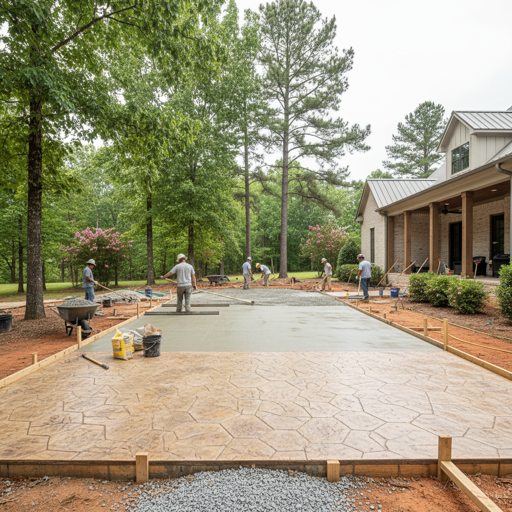 Concrete Patios in Decatur, AL