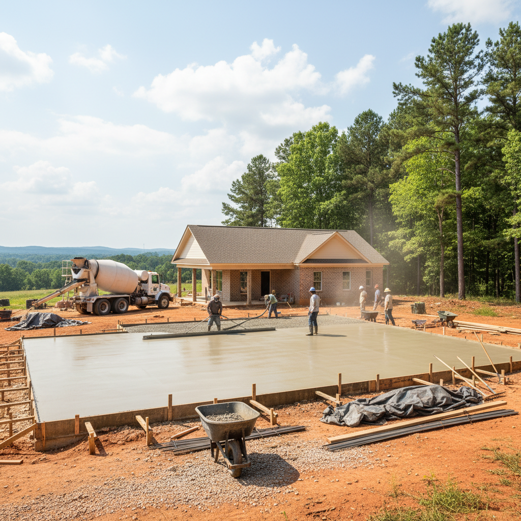 Concrete Installation in Decatur, AL