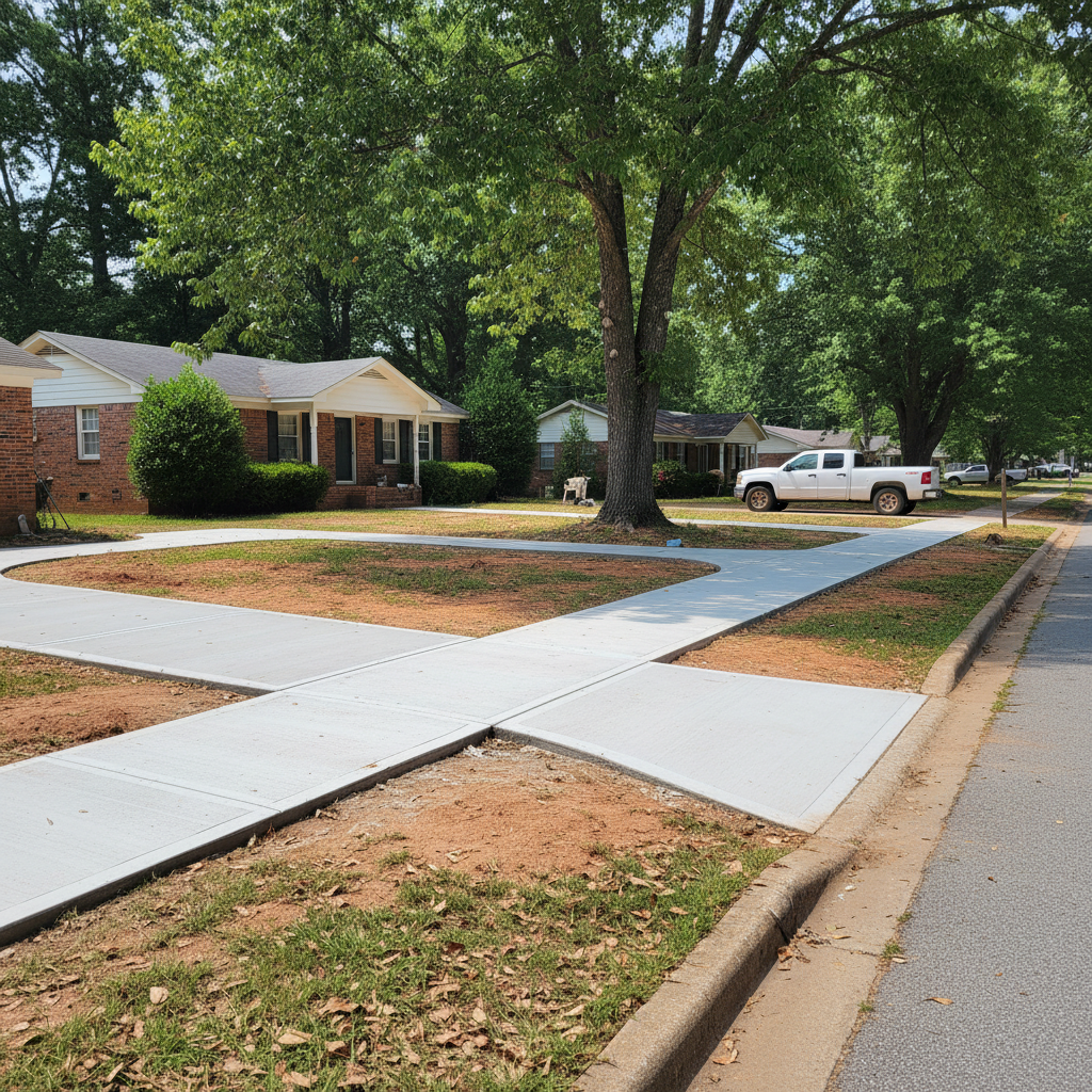 Concrete Sidewalks in Decatur, AL