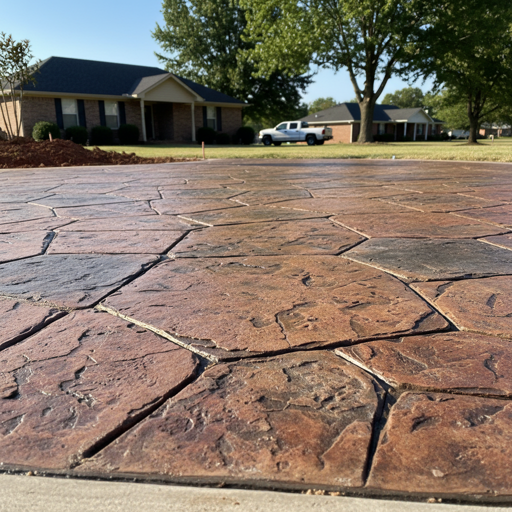Stamped Concrete in Decatur, AL