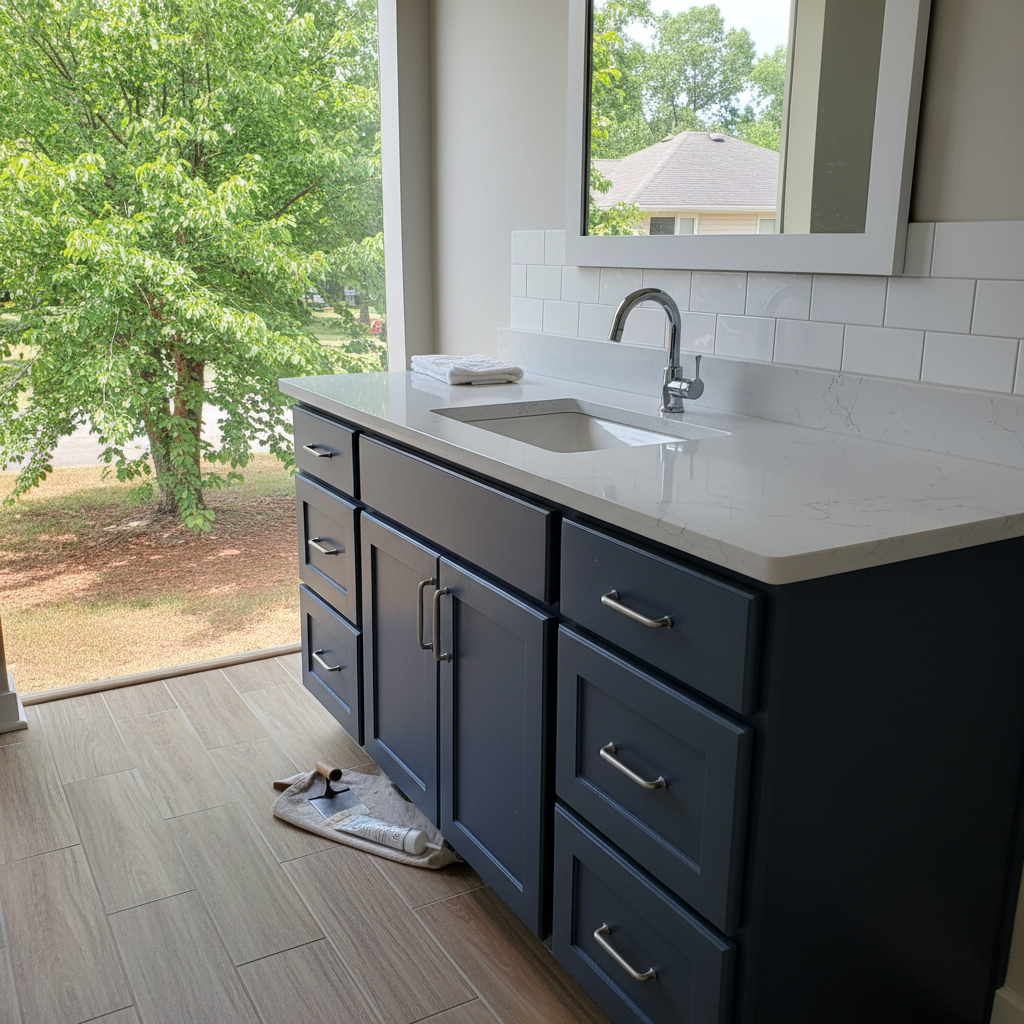 Vanity and Sink Installation