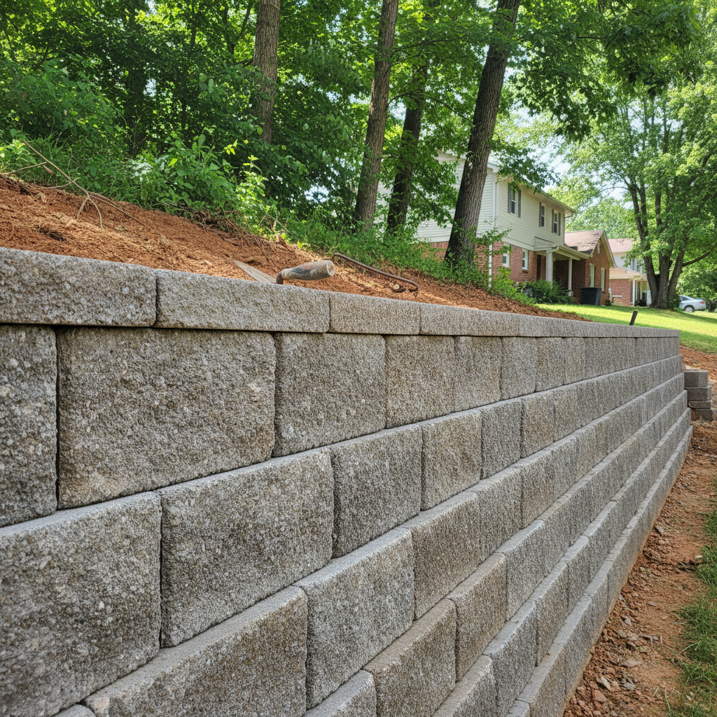 Concrete Retaining Walls in Huntsville, AL