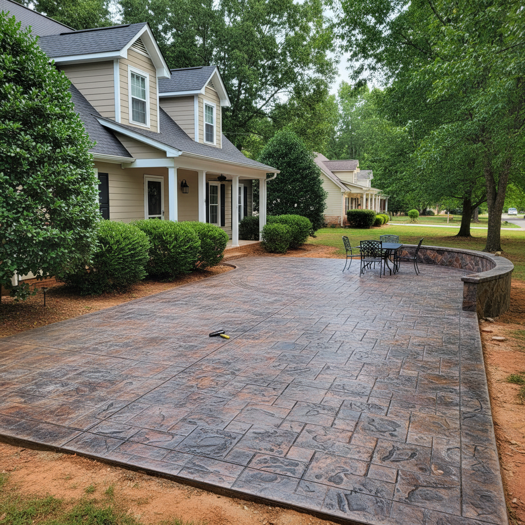 Stamped Concrete in Huntsville, AL