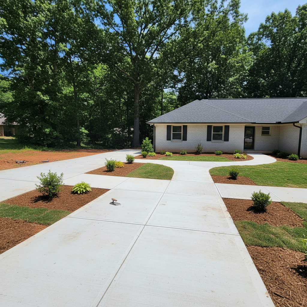 Concrete Sidewalks in Huntsville, AL