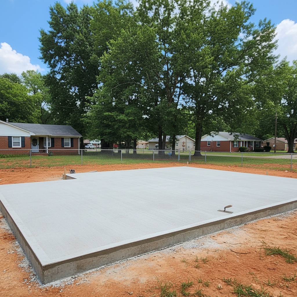 Concrete Foundations in Huntsville