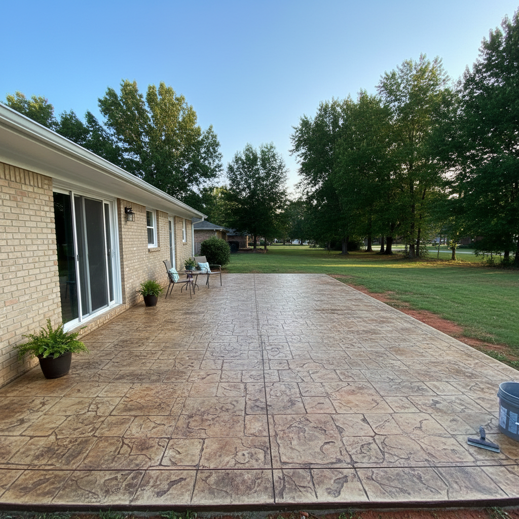Concrete Patios in Huntsville