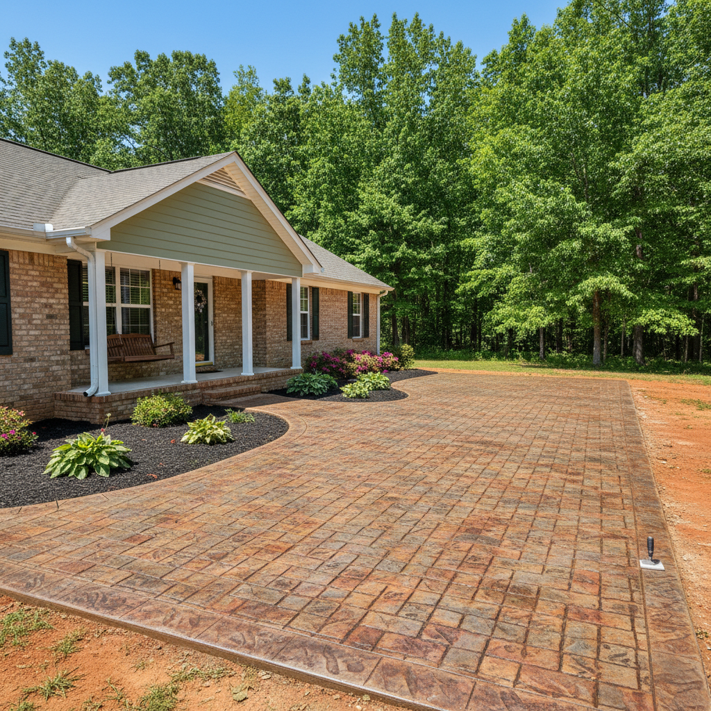Stamped Concrete in Athens