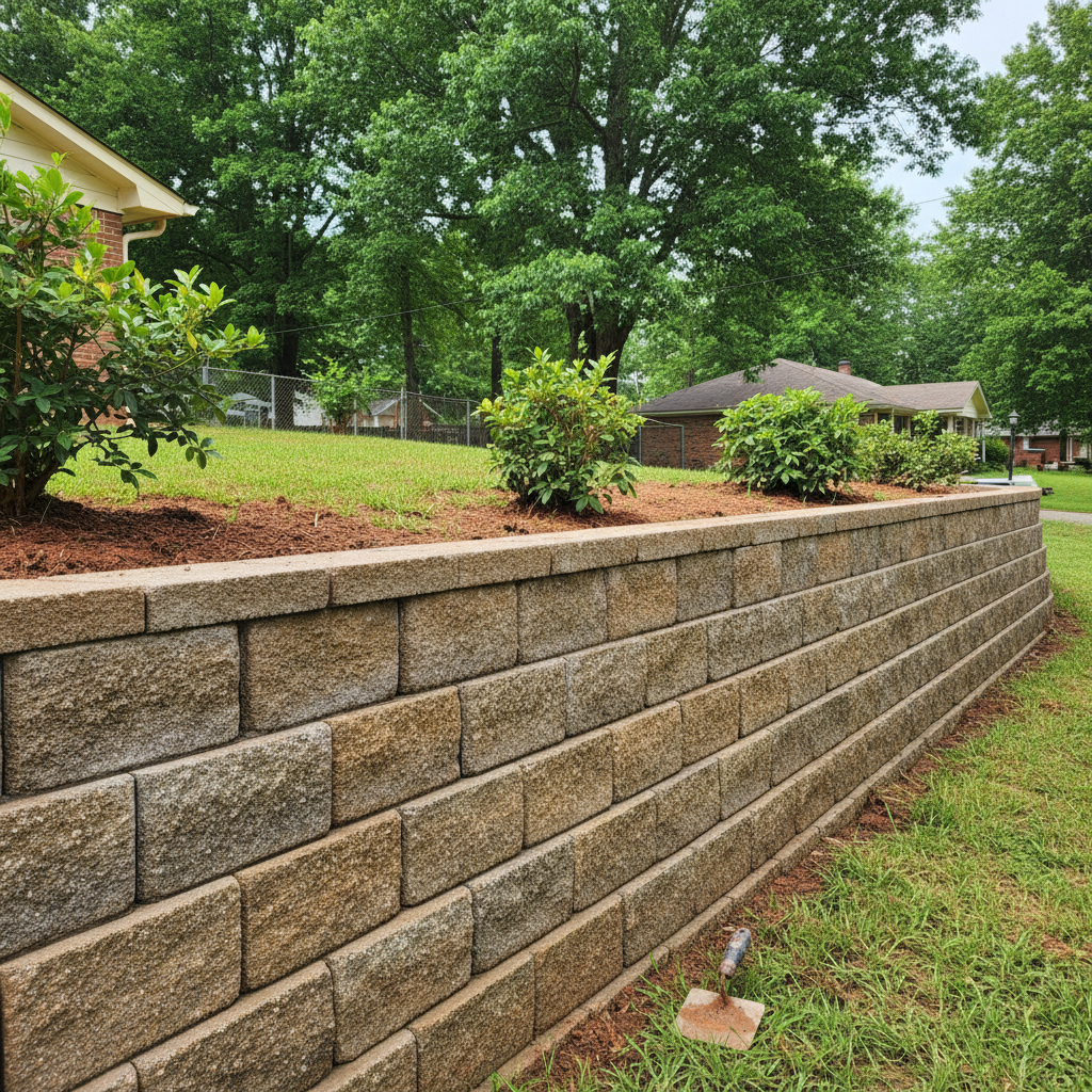 Concrete Retaining Walls in Decatur