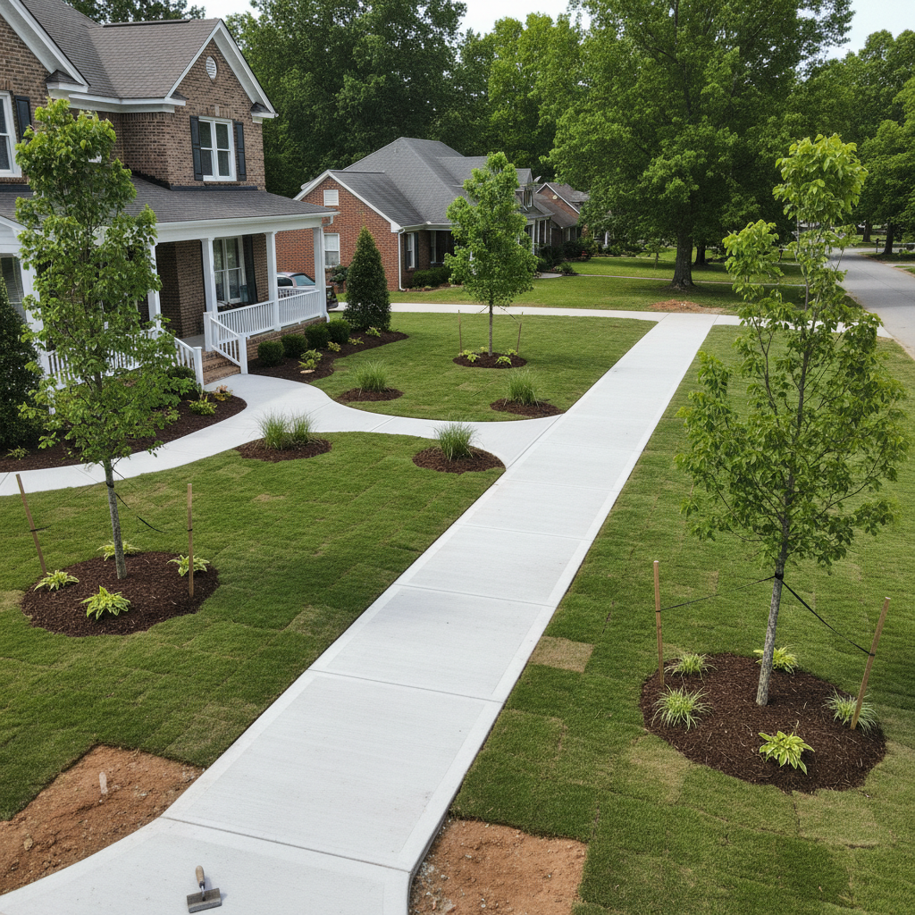 Concrete Sidewalks in Decatur