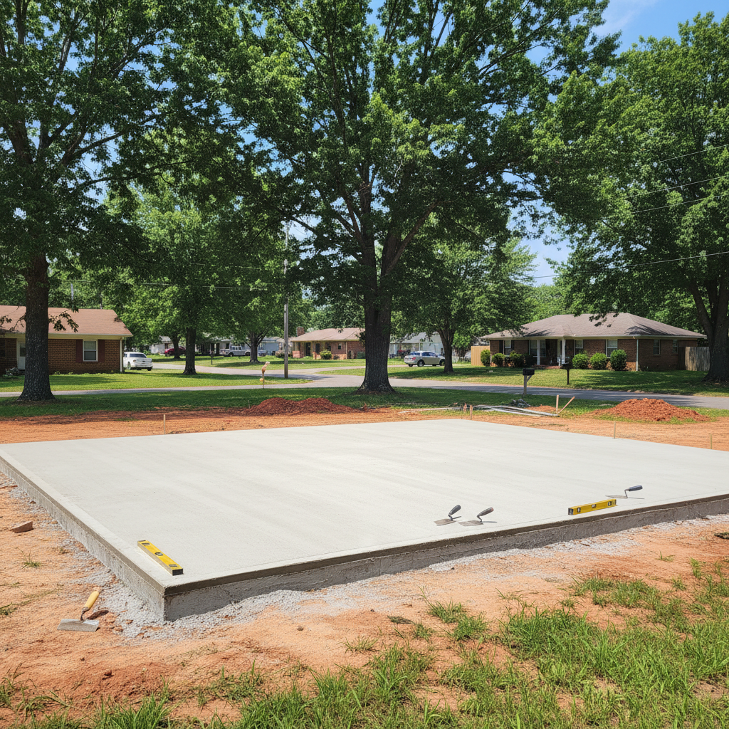 Concrete Foundations in Huntsville