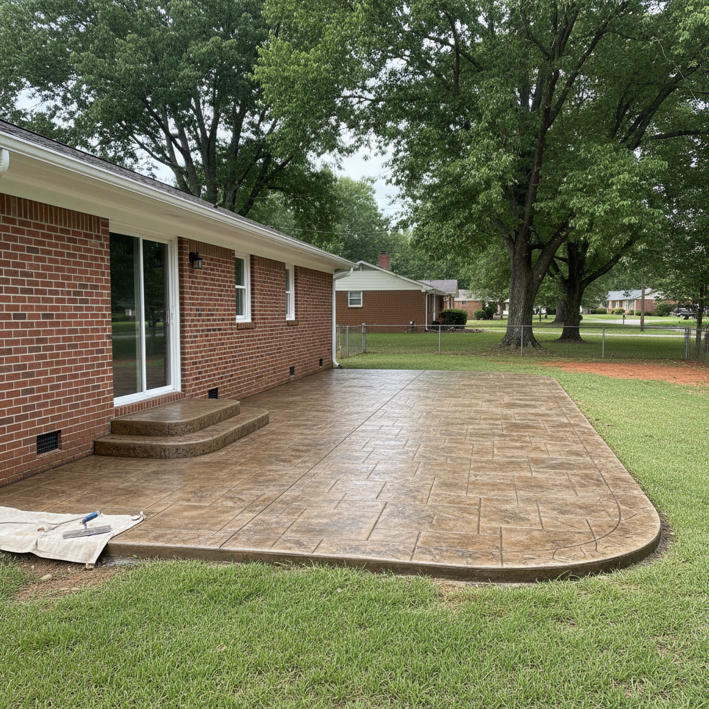 Concrete Patios in Huntsville
