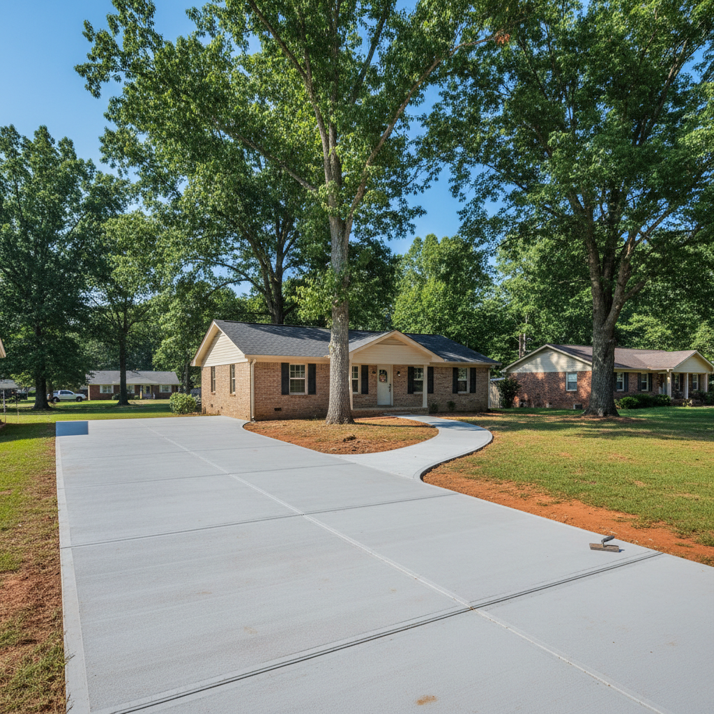 Concrete Installation in Huntsville