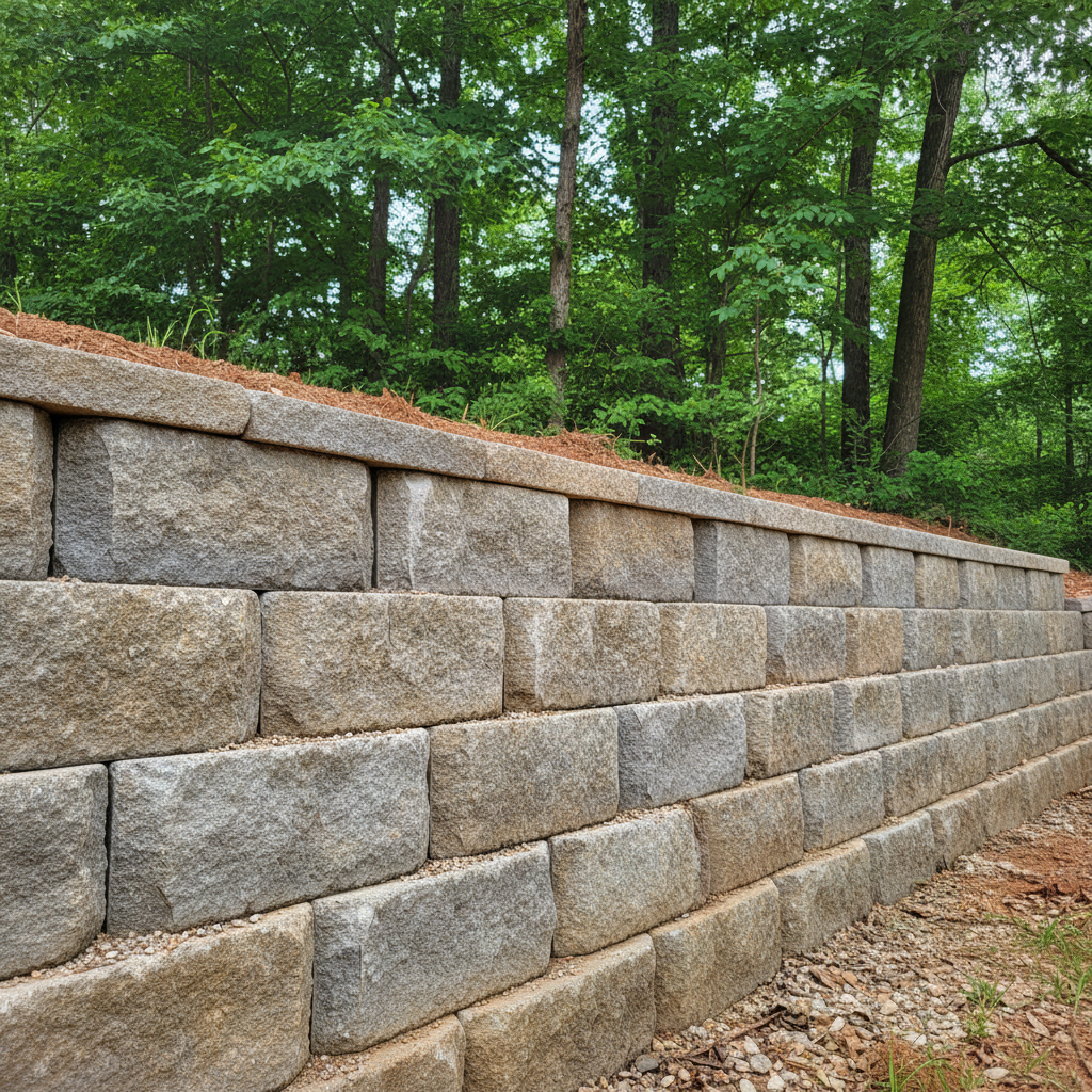 Concrete Retaining Walls in Hoover