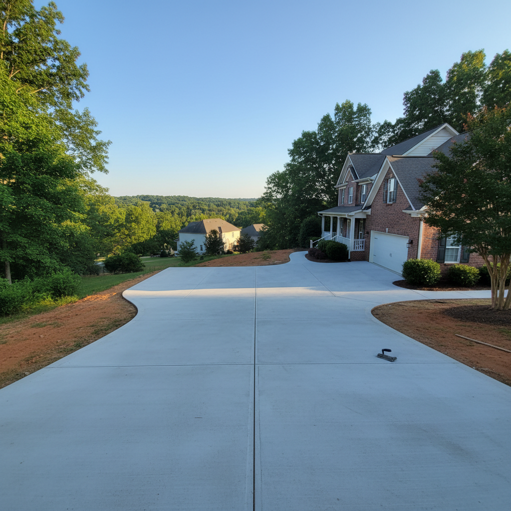 Concrete Installation in Hoover