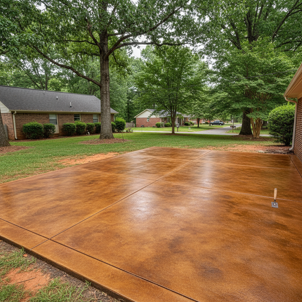 Concrete Staining in Hoover