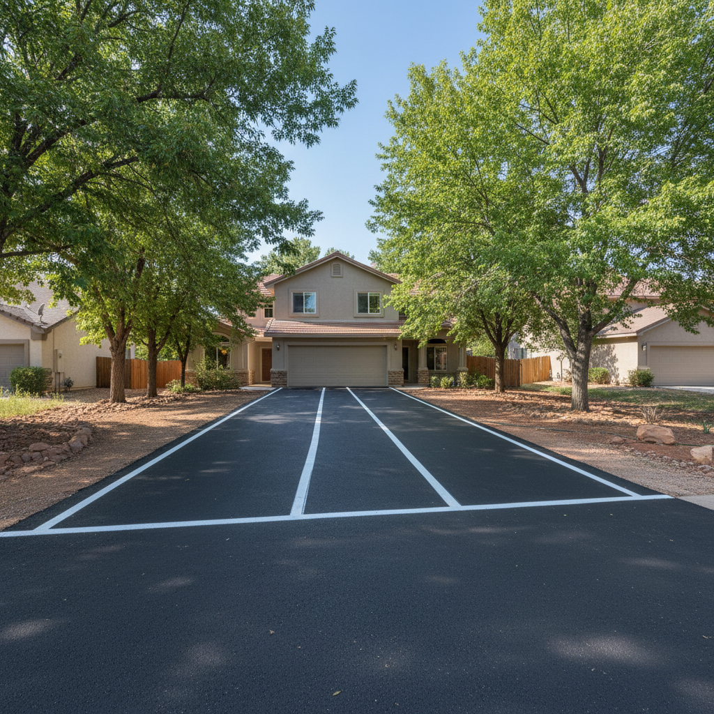 Asphalt Striping in Flagstaff