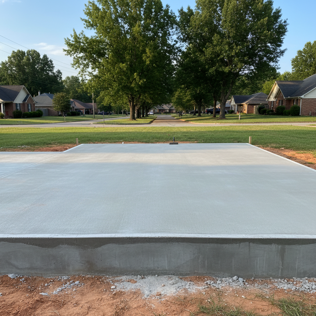 Concrete Foundations in Athens