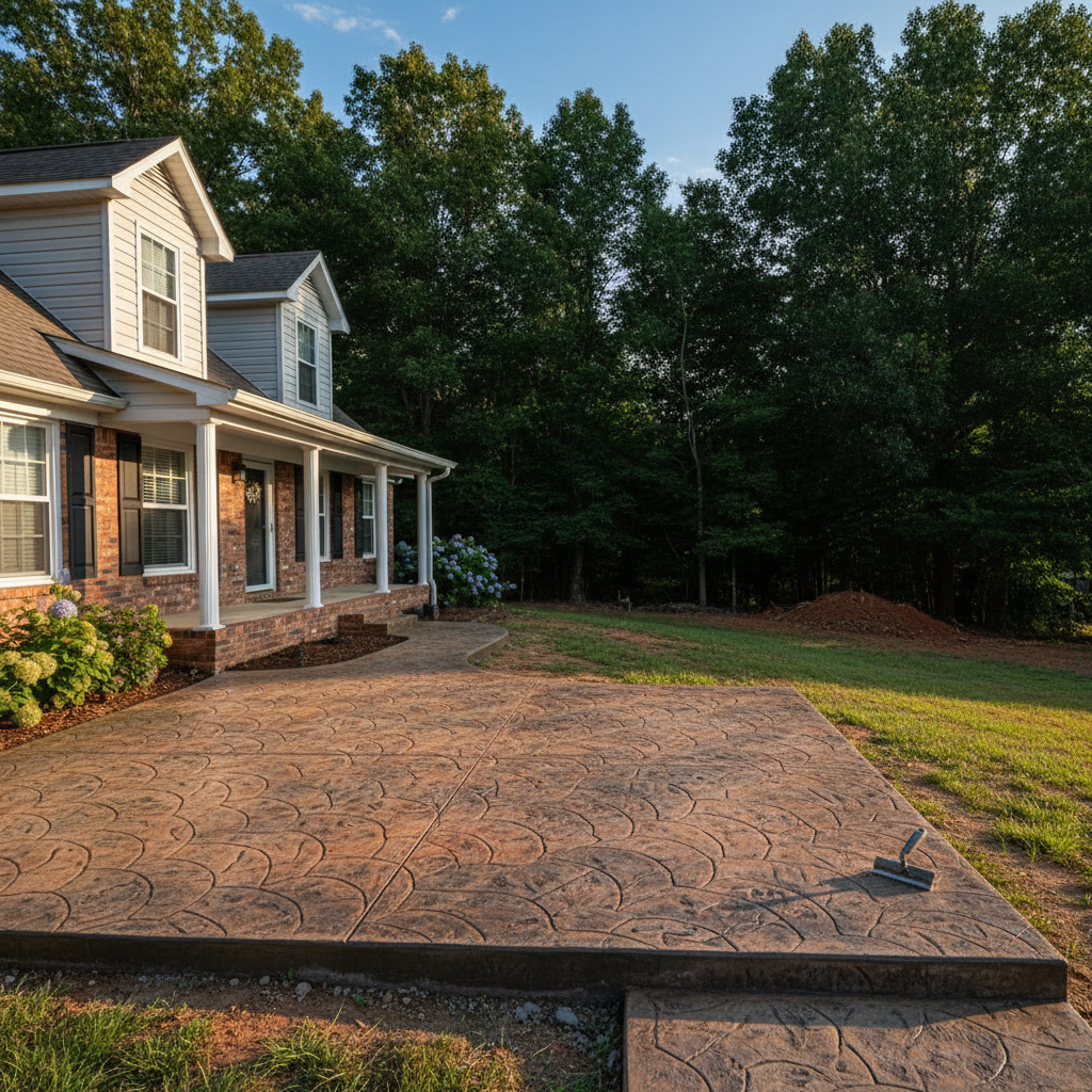 Stamped Concrete in Athens
