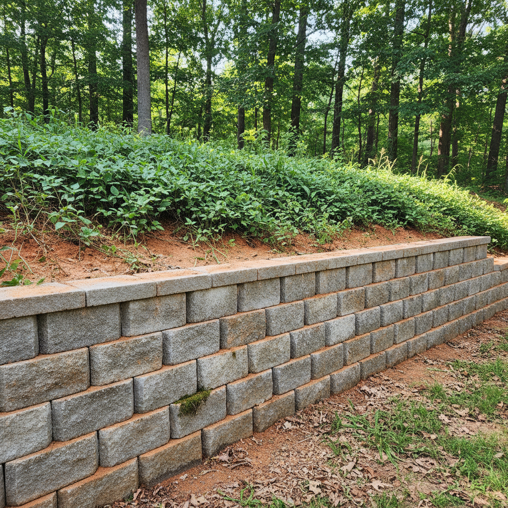 Concrete Retaining Walls in Decatur