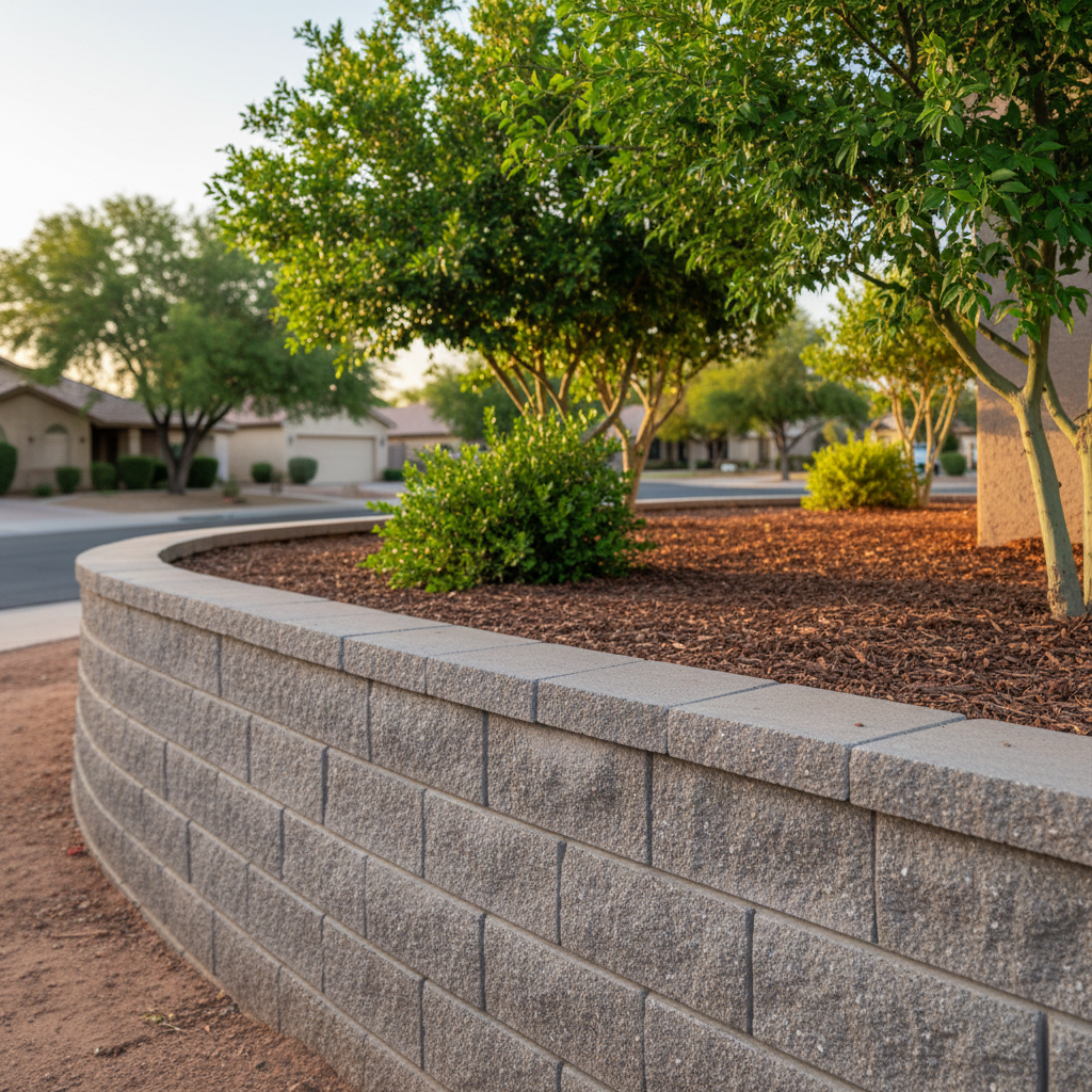Concrete Retaining Walls in Glendale, AZ