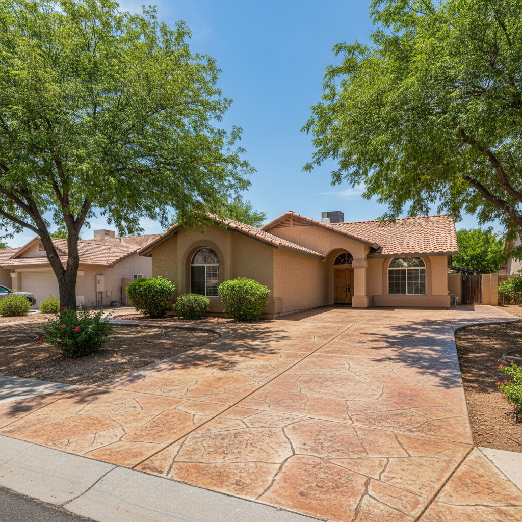 Stamped Concrete in Glendale, AZ