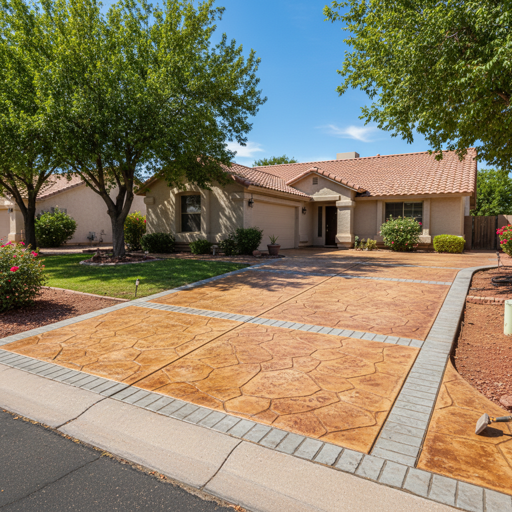 Decorative Concrete in Glendale, AZ