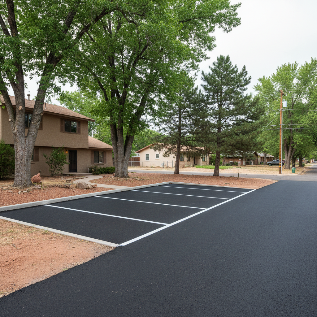 Asphalt Striping in Flagstaff
