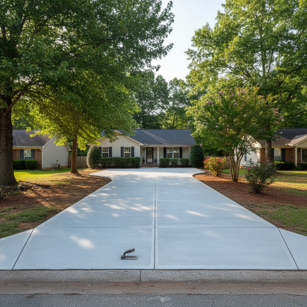 Concrete Installation in Huntsville