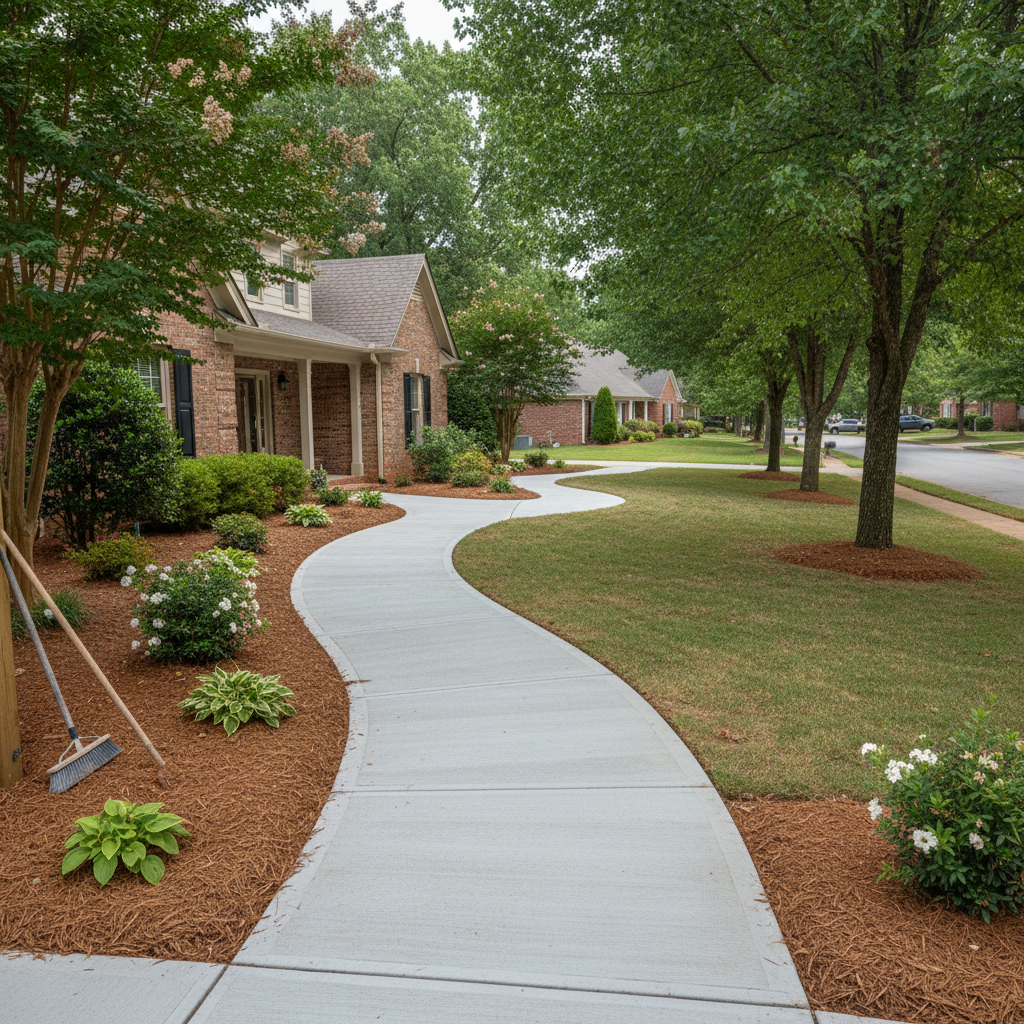 Concrete Sidewalks in Hoover
