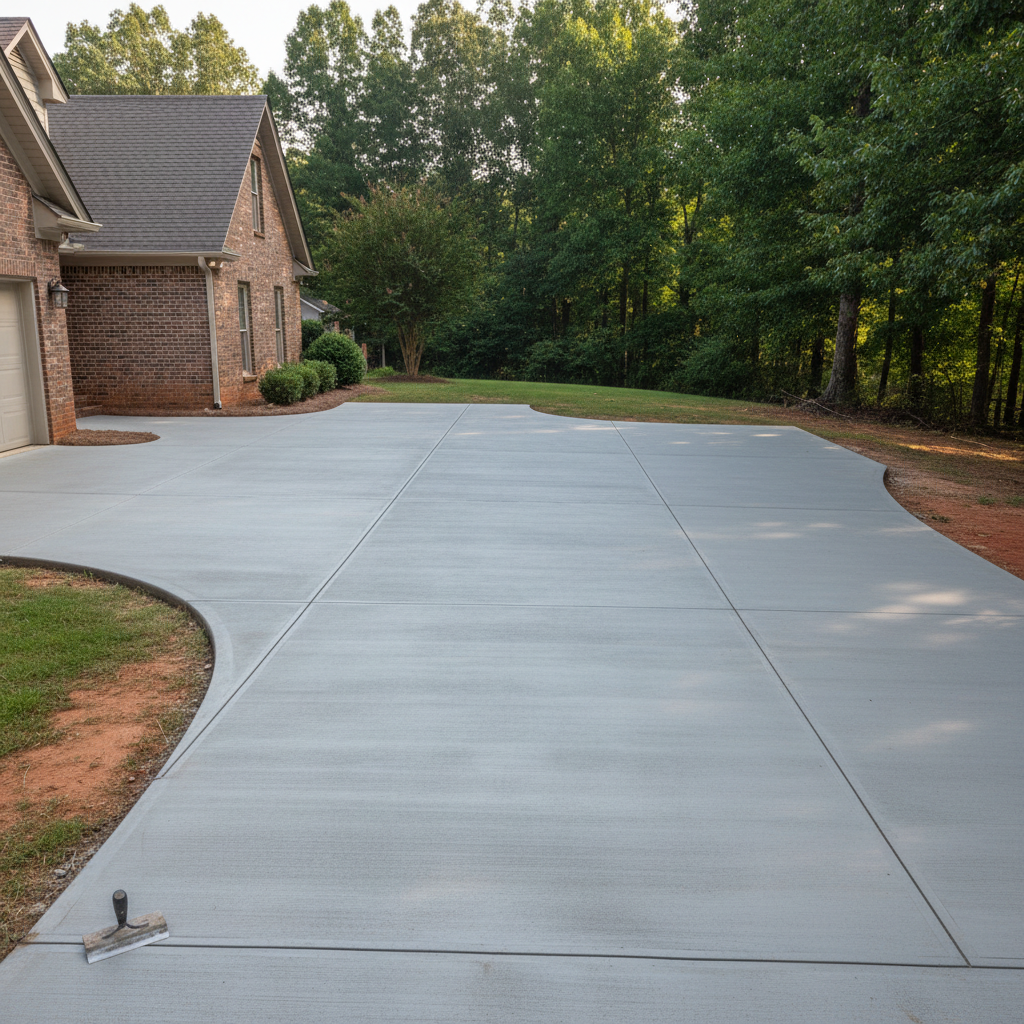 Concrete Installation in Hoover