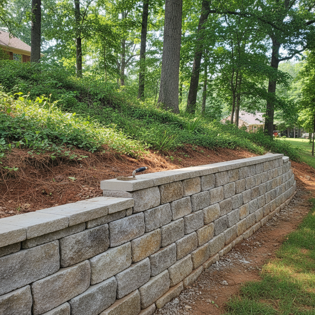 Concrete Retaining Walls in Hoover