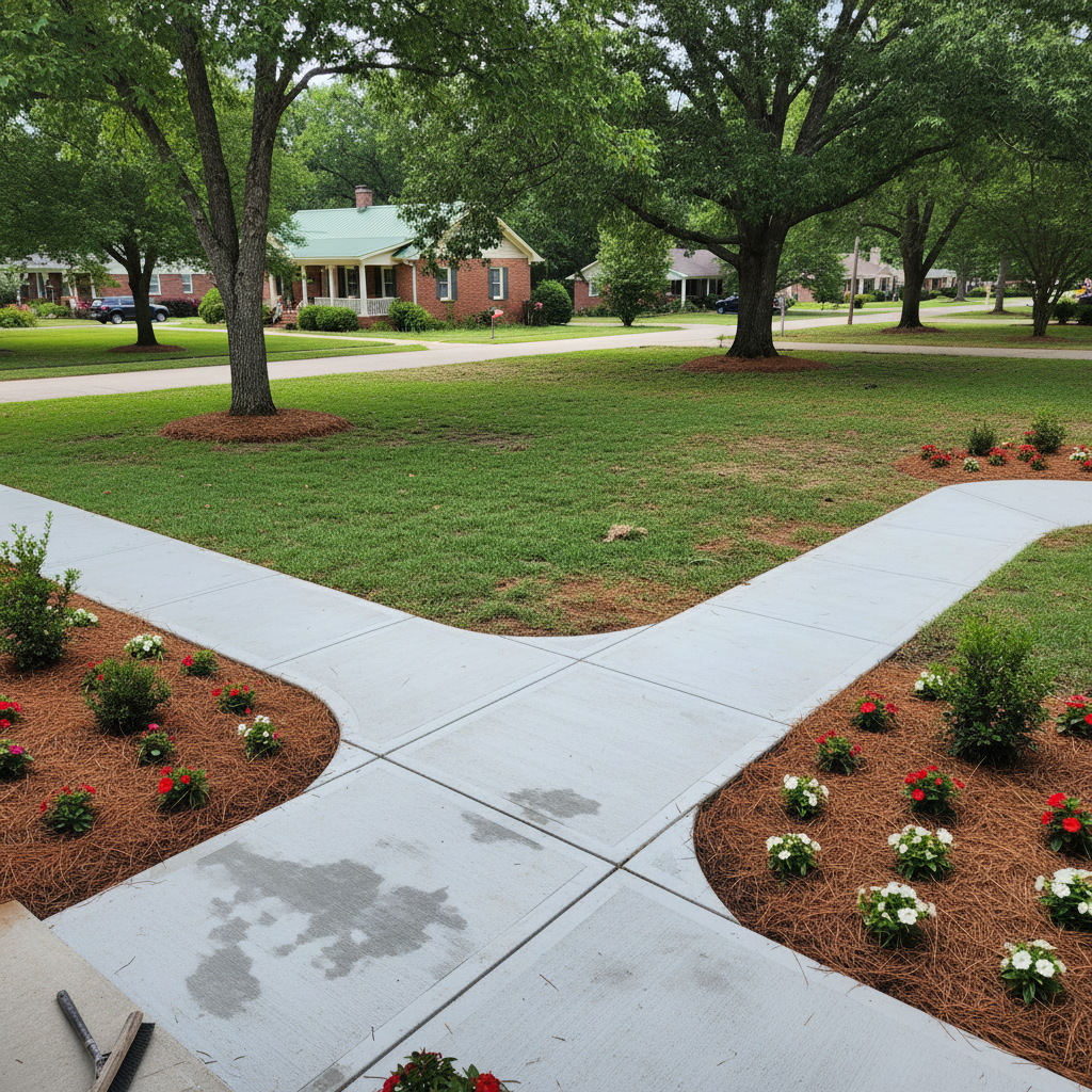 Concrete Sidewalks in Mobile, AL