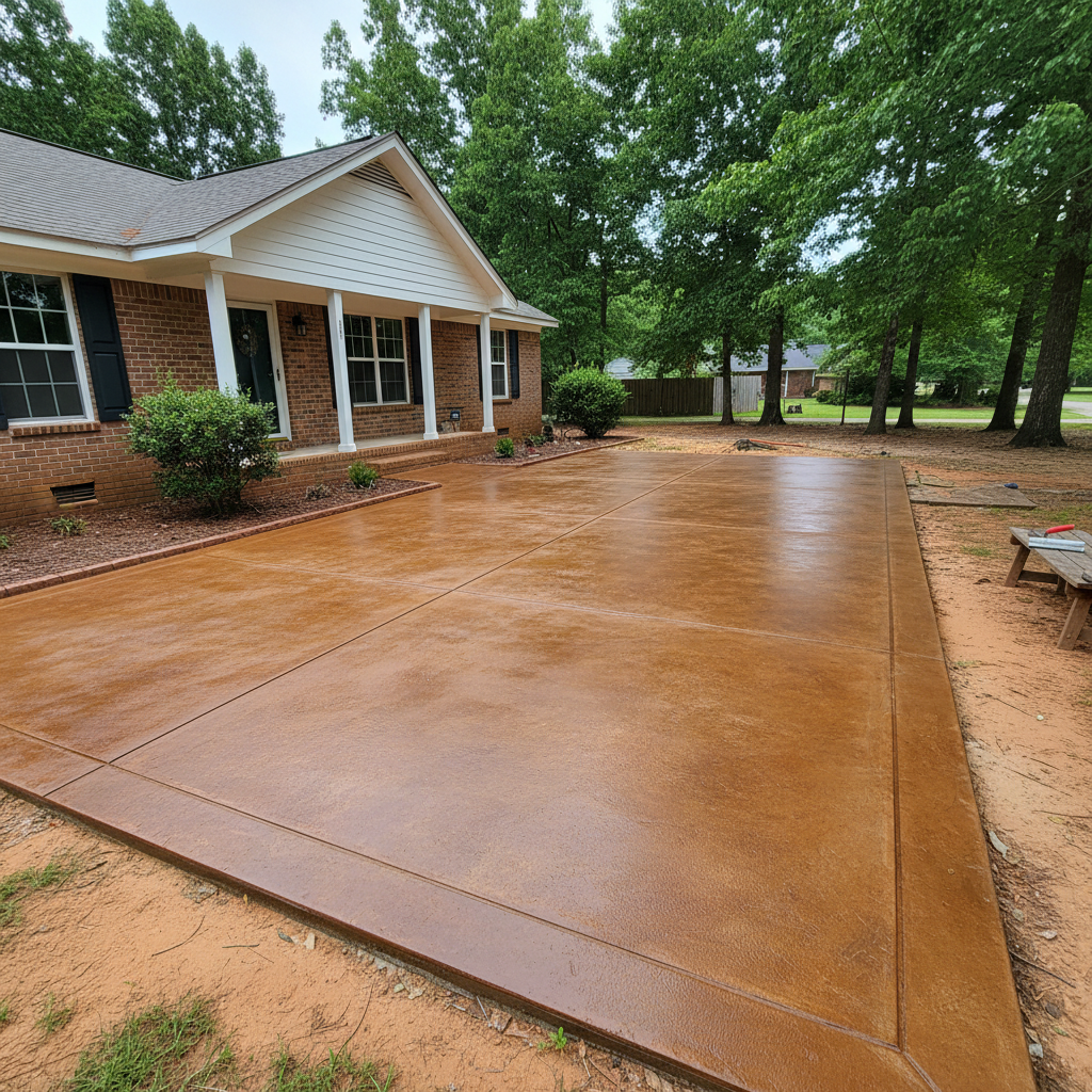 Concrete Staining in Mobile, AL