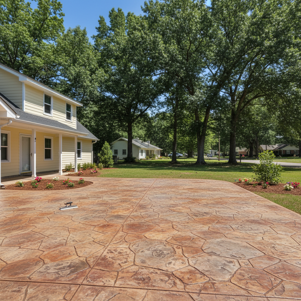 Stamped Concrete in Mobile, AL