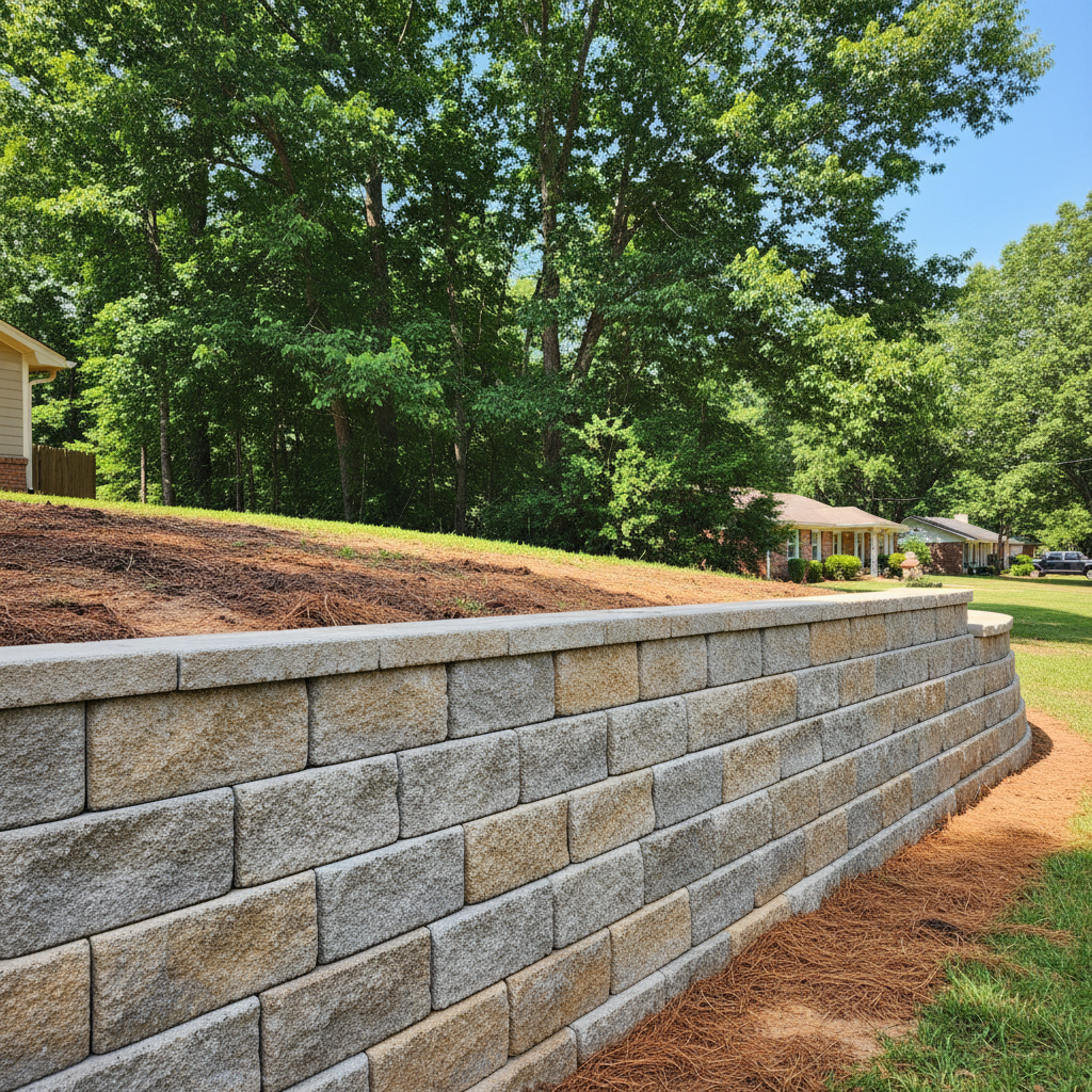 Concrete Retaining Walls in Mobile, AL
